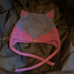 Gypsy & Lolo Purple & Blue Kids Fox Ear Hat